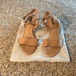 Suede Zara heels